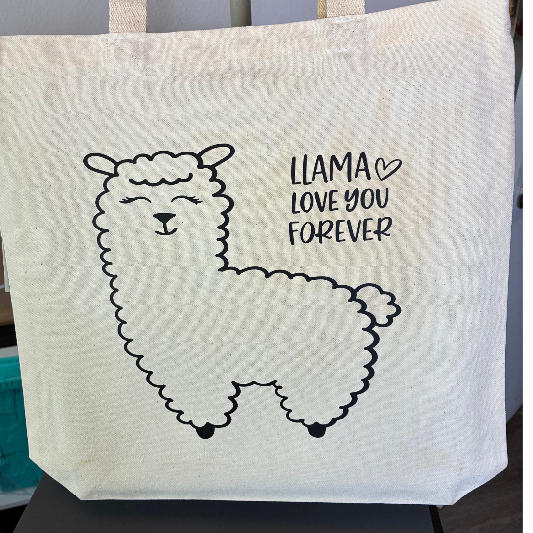 Llama Kids T-Shirt - Eco-Tote Bag Set