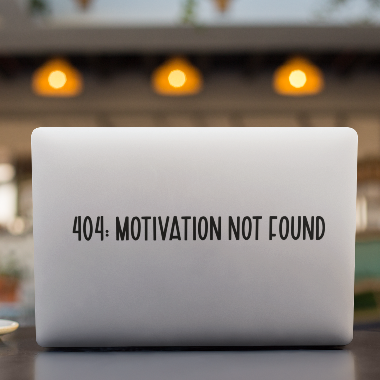 Aesthetic vinyl laptop decal in black, white, rose gold, and pastel pink in matte vinyl.