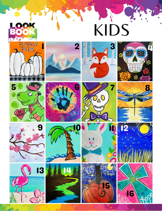 Kids' Birthday Paint Party | Arizona Mobile Experience