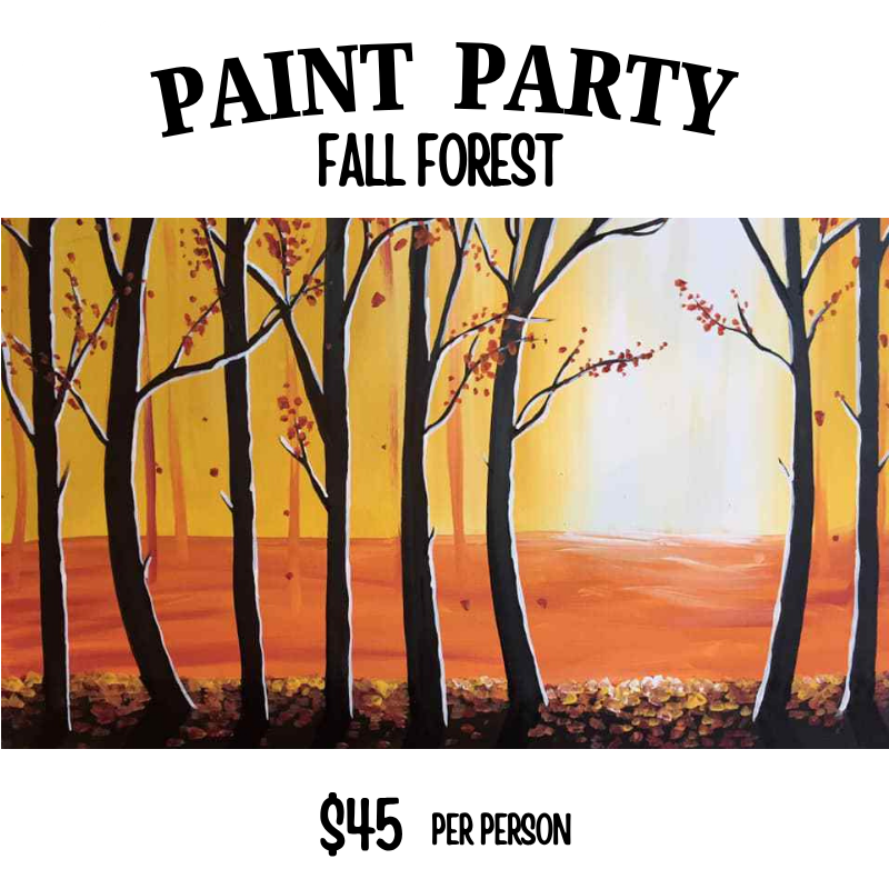 Women Of All Season Paint Party painters choice design option #23 — canvas painting at Pure Heart Peoria AZ by Simply Aloha On The Go
