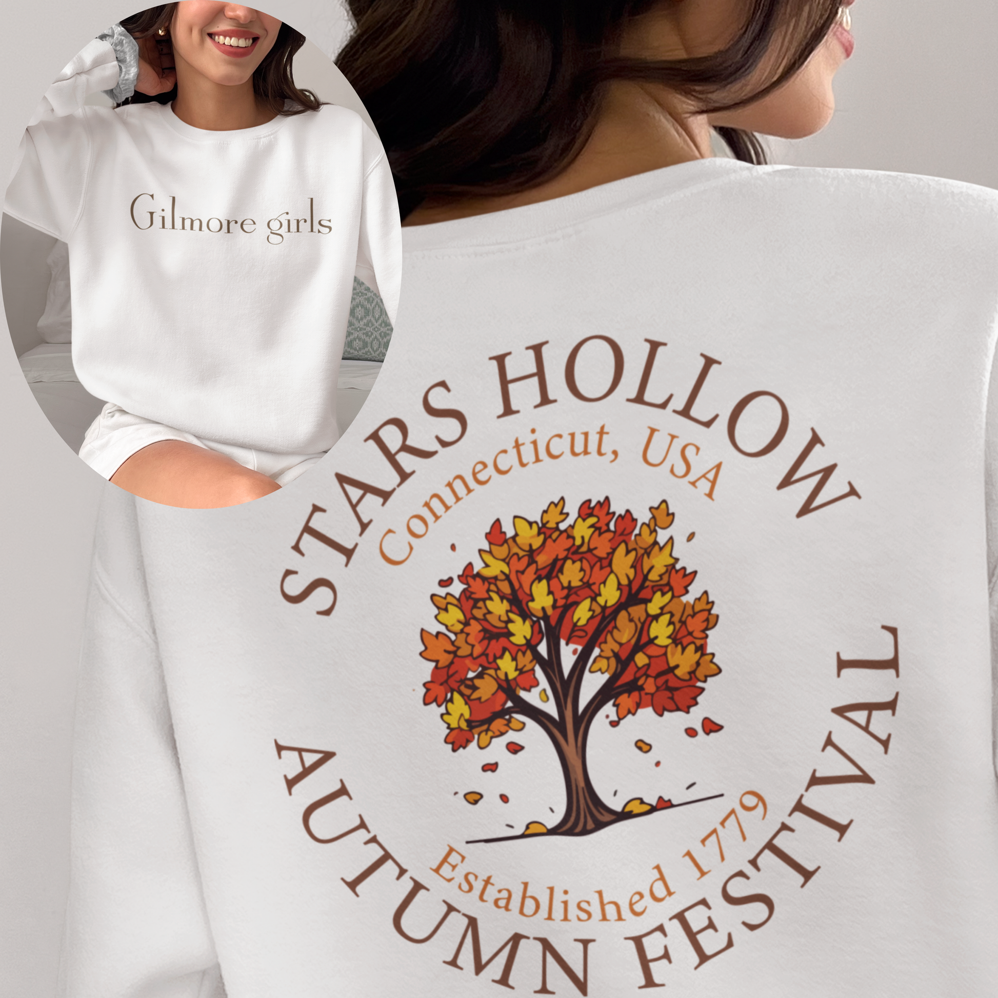 Introducing our Limited Edition "Stars Hollow In My Gilmore Girls Era" sweatshirt, a must-have for every Gilmore Girls fan! This exclusive tee features a unique design inspired by the beloved town of Stars Hollow. Made from premium, soft fabric, it offers unparalleled comfort and style. With only a limited number available, this tee is perfect for collectors and fans who want to celebrate their favorite TV show in a special way. Great gift idea!
